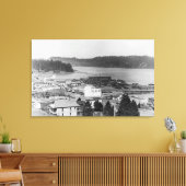 オレゴン州ノースベンドの写真 キャンバスプリント (インサイチュ (リビング))