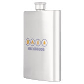 オレゴン州ハイク フラスク (左)