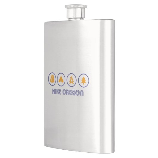 オレゴン州ハイク フラスク (左)