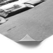 オレゴン州ハーマイストンのメイン通りビュー写真 ポスター (角)