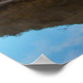 オレゴン州バンドンのバンドンビーチの海面架1 ポスター (角)