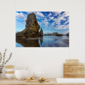 オレゴン州バンドンのバンドンビーチの海面架1 ポスター (キッチン)