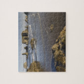 オレゴン州バンドンの沿岸部ビュー ジグソーパズル (縦)