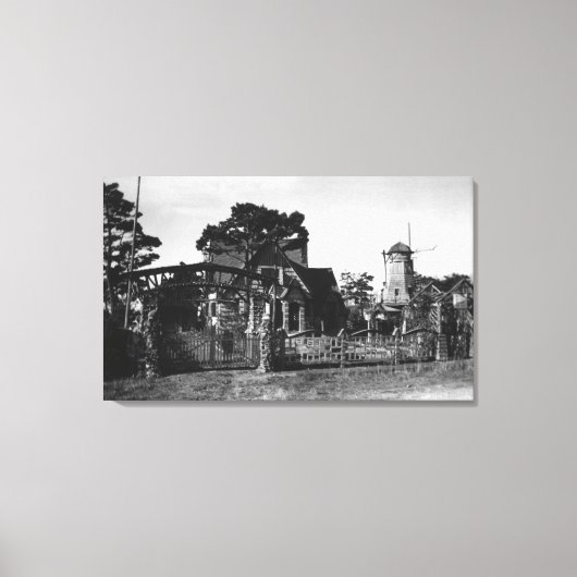 オレゴン州バンドンナチュアランドホームオートパーク キャンバスプリント (正面)