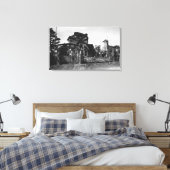 オレゴン州バンドンナチュアランドホームオートパーク キャンバスプリント (インサイチュ (寝室))