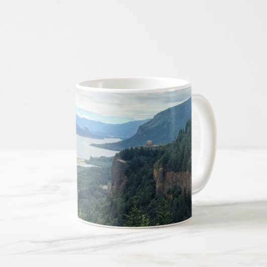 オレゴン州ビスタハウスの景色 コーヒーマグカップ (正面右)