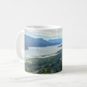 オレゴン州ビスタハウスの景色 コーヒーマグカップ (正面左)