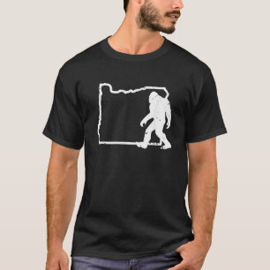 オレゴン州ビッグフットハンターサスカッチパシフィックノースウエスト Tシャツ