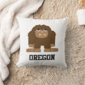 オレゴン州ビッグフット クッション (ブランケット)