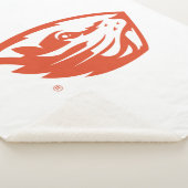 オレゴン州ビーバー |ビーバーヘッド シェルパブランケット (3/4)