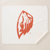 オレゴン州ビーバー |ビーバーヘッド シェルパブランケット (正面(横))