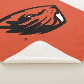 オレゴン州ビーバー |ビーバーヘッド シェルパブランケット (3/4)