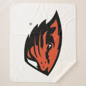 オレゴン州ビーバー |ビーバーヘッド シェルパブランケット (正面)