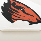 オレゴン州ビーバー |ビーバーヘッド シェルパブランケット (3/4)