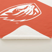 オレゴン州ビーバー |ビーバーヘッド シェルパブランケット (3/4)