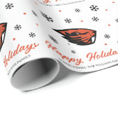 オレゴン州ビーバー |ビーバーヘッド ラッピングペーパー (ロールコーナー)