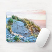 オレゴン州フィレンツェ砂丘のゴールデンアワーサンセット マウスパッド (マウス)