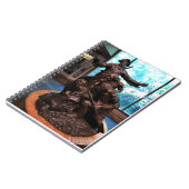 オレゴン州フォートクラトソップのルイス&クラーク像 ノートブック (左側)