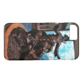 オレゴン州フォートクラトソップのルイス&クラーク像 Case-Mate iPhoneケース (裏面(横))