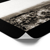 オレゴン州フォートロック写真1911 ポスター (角)