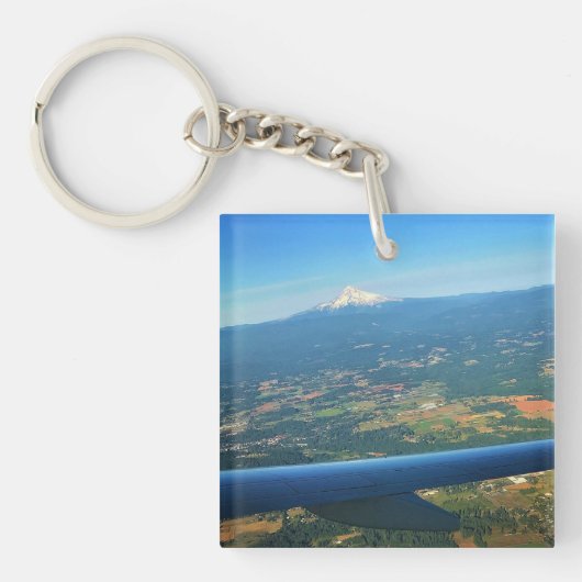 オレゴン州フッド山 キーホルダー (正面)