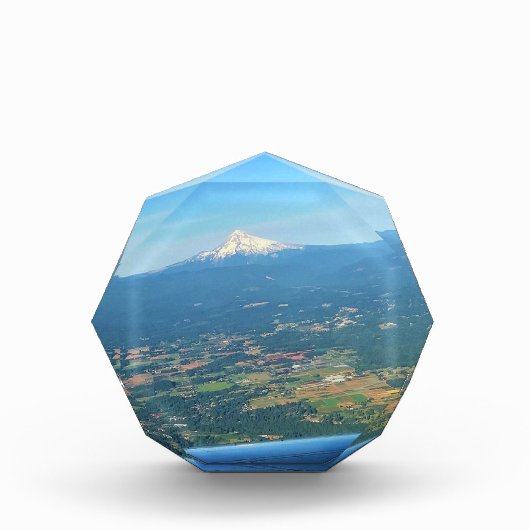 オレゴン州フッド山 フォトブロック (正面)