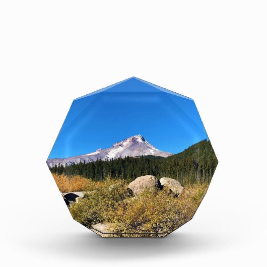 オレゴン州フッド山 フォトブロック (正面)