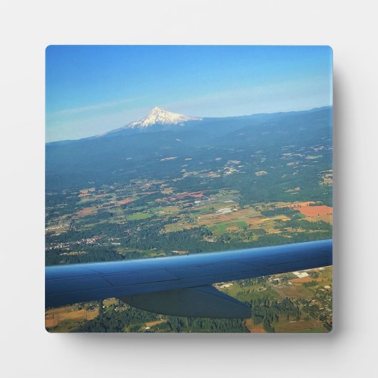 オレゴン州フッド山 フォトプラーク (正面)