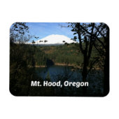 オレゴン州フッド山 マグネット (横)
