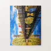 オレゴン州ベンドにあるドレイクパークでの秋のパズル ジグソーパズル (縦)