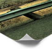 オレゴン州ベーカー郡蛇川 ポスター (角)