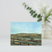 オレゴン州ベーカー郡蛇川 ポストカード (スタンド正面)