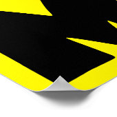 オレゴン州ホームハート州ポスターサイン ポスター (角)