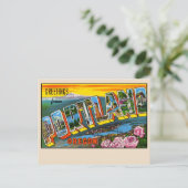 オレゴン州ポートランドから大きな手紙でこんにちは ポストカード (スタンド正面)