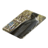 オレゴン州ポートランドのアブラハム・リンカーンの像 マグネット (左側)