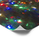 オレゴン州ポートランドのクリスマスライト ポスター (角)