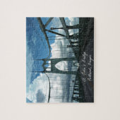 オレゴン州ポートランドのセント・ジョンズ・ブリッジ ジグソーパズル (縦)