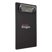 オレゴン州ポートランドのミニクリップボード ミニクリップボード (アングル)