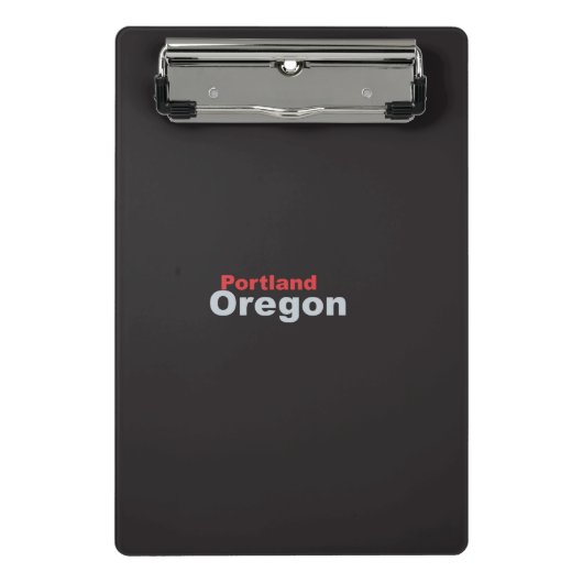 オレゴン州ポートランドのミニクリップボード ミニクリップボード (正面)