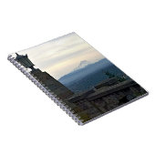 オレゴン州ポートランドのロッキー・ビュッテのフード山 ノートブック (右側)