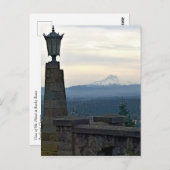 オレゴン州ポートランドのロッキー・ビュッテのフード山 ポストカード (正面/裏面)