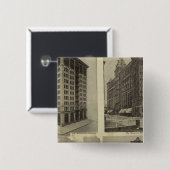 オレゴン州ポートランドの建築的堅牢性 缶バッジ (正面&裏面)