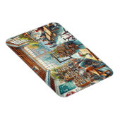 オレゴン州ポートランドの独立カフェ マグネット (右側)