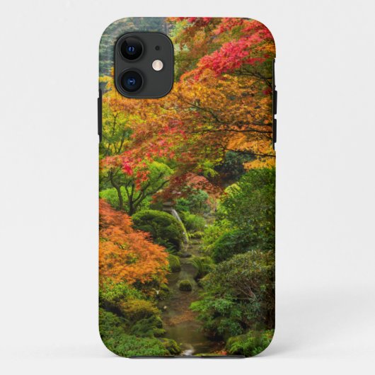 オレゴン州ポートランドの秋の日本庭園 2 Case-Mate iPhoneケース (裏面)