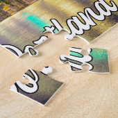 オレゴン州ポートランドの美しい街 ジグソーパズル (側面)