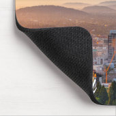 オレゴン州ポートランドの美しい街 マウスパッド (コーナー)