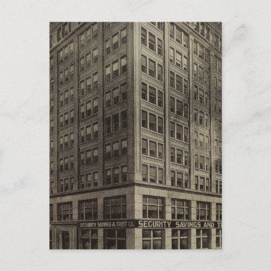 オレゴン州ポートランドのCorbett Bldg ポストカード (正面)