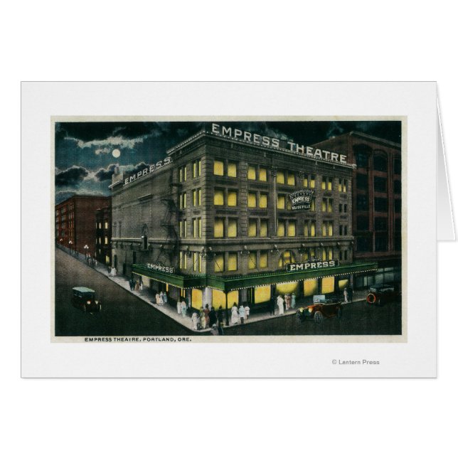 オレゴン州ポートランドのEmpress Theater (正面横)