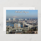 オレゴン州ポートランドはがき ポストカード (正面/裏面)