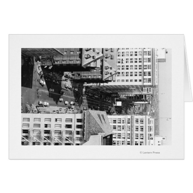 オレゴン州ポートランドシティビューオブシックスアベニュー (正面横)